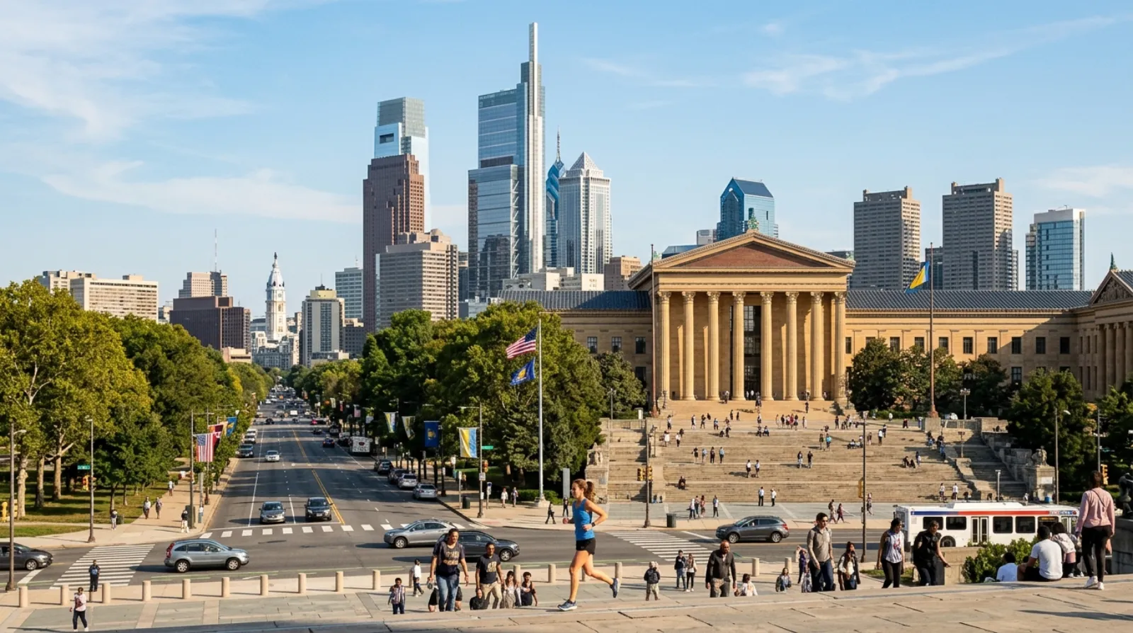 Business Class flights to Philadelphia