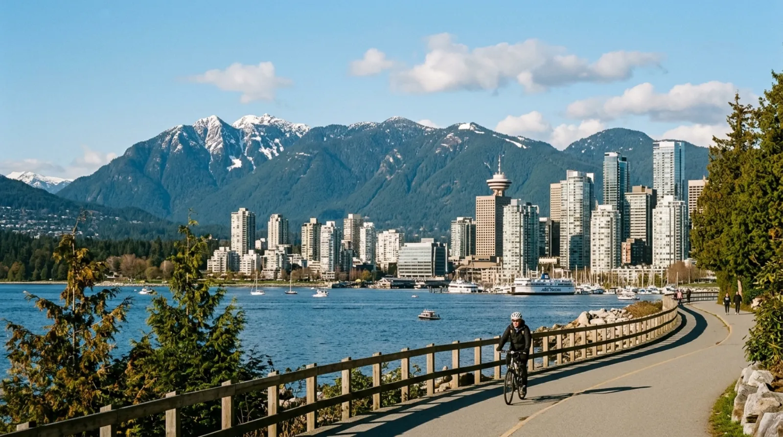 Business Class flights to Vancouver